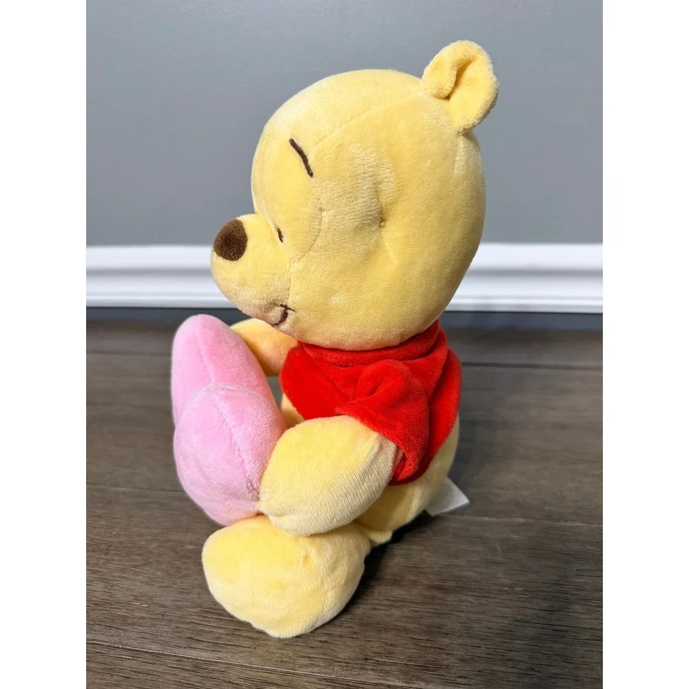 Disney Baby Winnie the Pooh Bee Mine Heart Plush Valentine Stuffed Animal‎